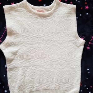 Women's 100% Virgin Wool Sweater Vest